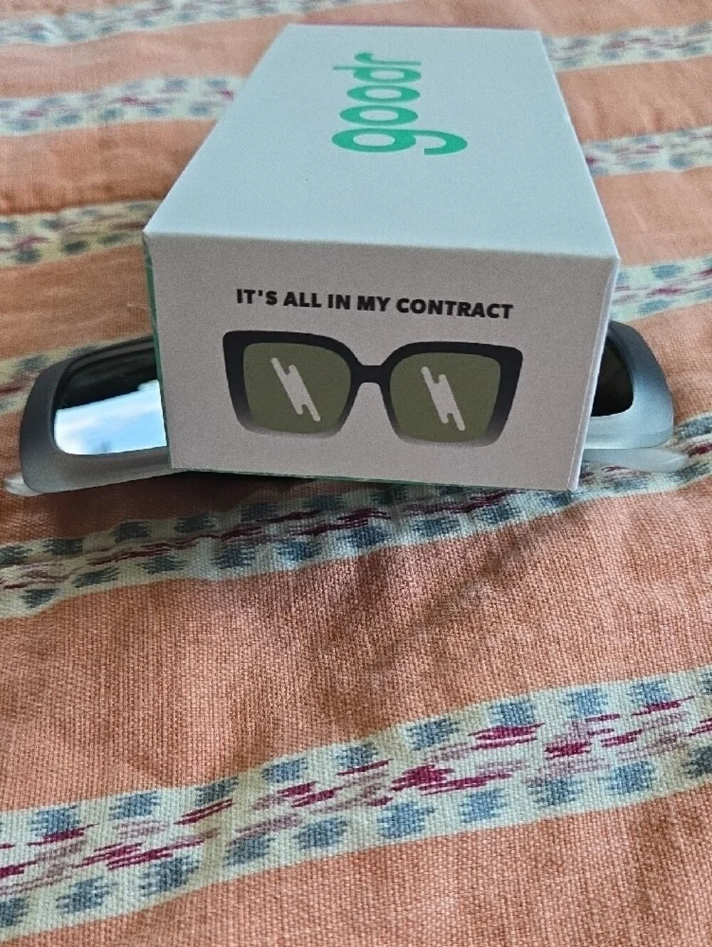 Goodr Amp G It's All In My Contract Sunglasses